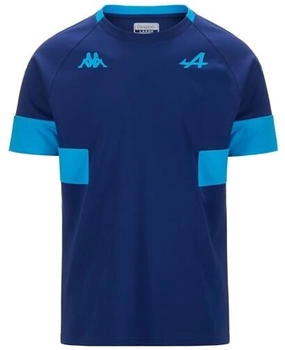 Kappa Adobi BWT Alpine F1 Team 2024 T-Shirt blau schwarz