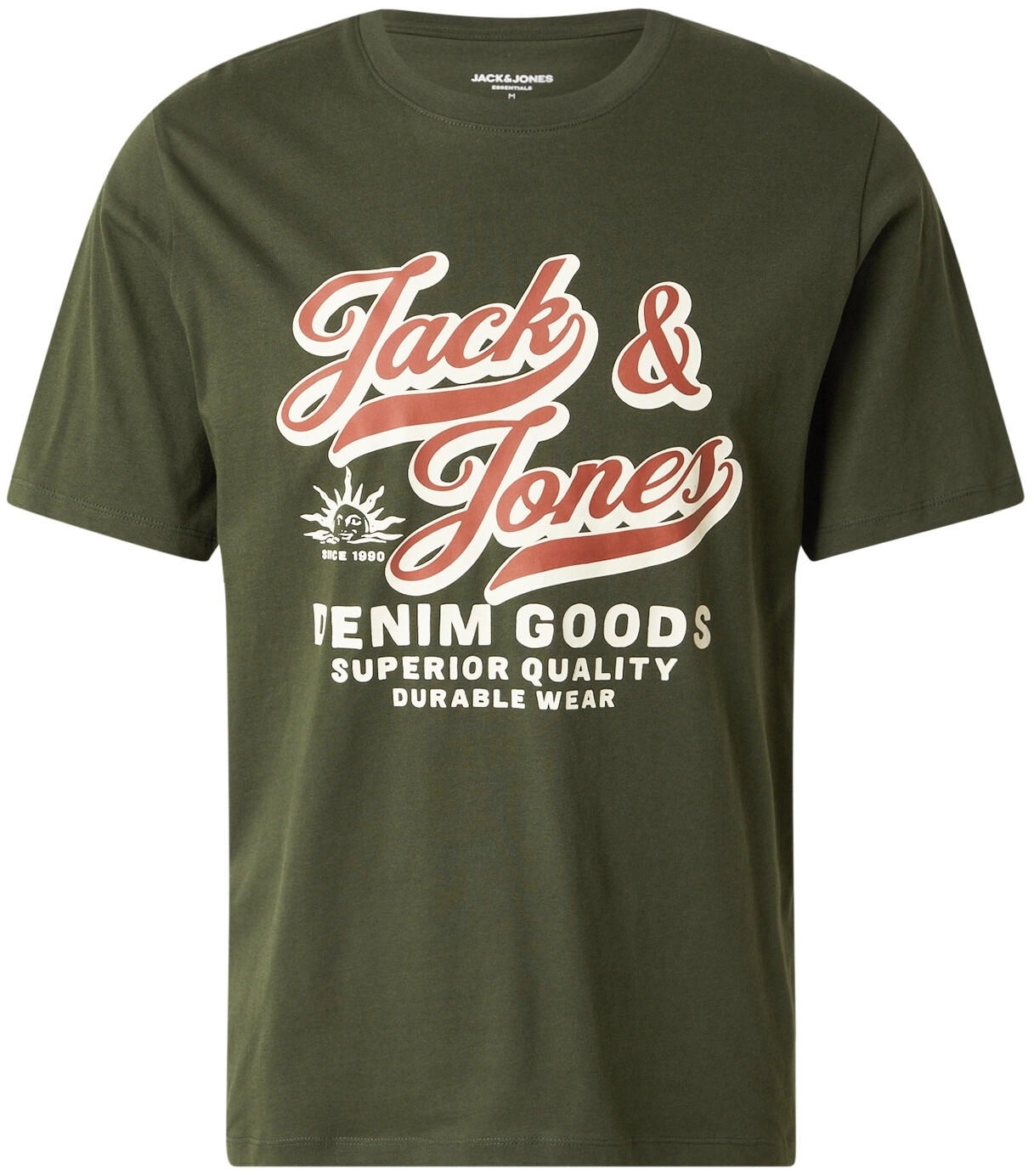 JACK & JONES Herren T-Shirt Jjelogo – Kurzarm, Rundhals, Basic Im 2-Farb-Set