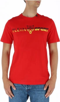 Plein Sport sommer t-shirt rot 381316