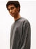Tommy Hilfiger Langarmshirt 'Classic Relaxed Fit' schwarz washed Ärmel Logo