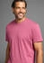 Man's World T-Shirt neue Farben Rundhals Baumwolle grün blau dunkelrot
