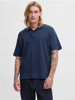 Jack & Jones Poloshirt 'JPRBLANEWTRENT SS POLO SN' schwarz black iris