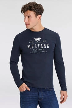 MUSTANG Langarmshirt Style Adrian total eclipse