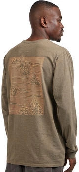 Patagonia strataspire responsibili-tee wing grey baumwoll-t-shirt