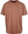 Build Your Brand heavy oversize basic t-shirt baumwolle plum purple