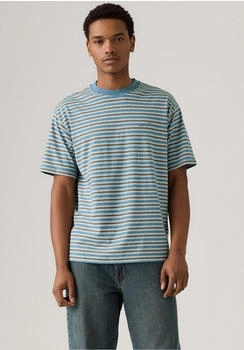 Levi's A0637-0177 Red Tab Vintage T-shirt blau schwarz