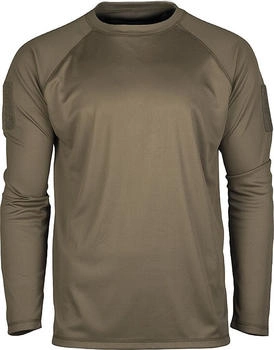 Mil Tec Tactical Quick-Dry Langarm-Shirt oliv