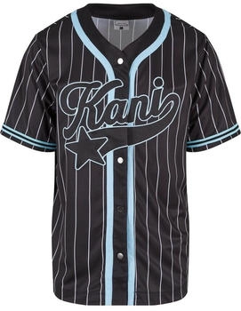 Karl Kani Shirt hellblau schwarz