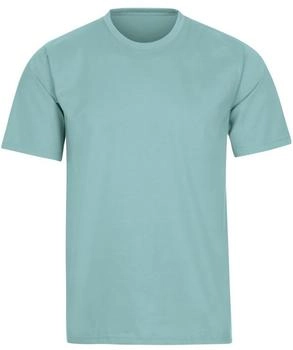 Trigema T-Shirt Deluxe Baumwolle gletscher