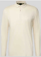 BOSS GREEN Langarm-Poloshirt "Pirol" Langarm, regular fit, Logo-Stickerei