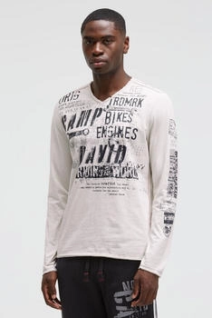 Camp David Longsleeve Used Prints ash