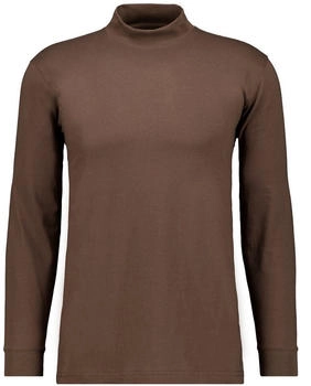 Ragman Regular Fit Longsleeve mokka