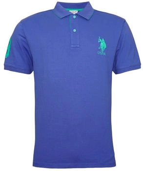 U.S. Polo Assn. Poloshirt türkis royalblau