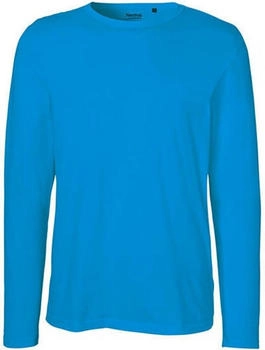 Neutral Langarm T-Shirt saphir