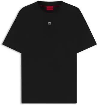 HUGO T-Shirt 'Dalile' schwarz