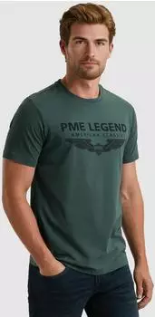 PME Legend Rundhalsausschnitt Rollkante blau stargazer