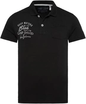 Camp David Poloshirt Brusttasche