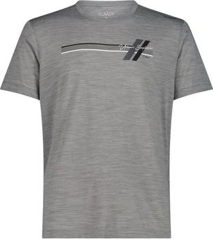 CMP T-Shirt grau-meliert 53UT