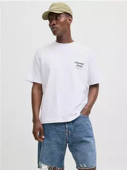 JACK & JONES Herren Jorcobin T-Shirt – Basic Crew Neck Aus Baumwolle, Kurzärmlig