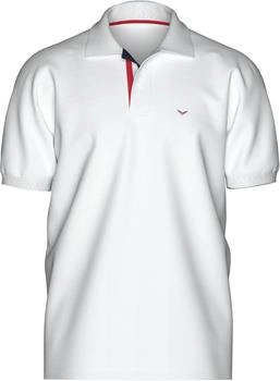 Trigema Poloshirt dreifarbiger Knopfleiste 627613125