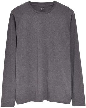 Next Fashion Rundhalsshirt Regular Fit holzkohle grau