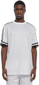 Urban Classics T-Shirt Oversized Striped Mesh TB6680