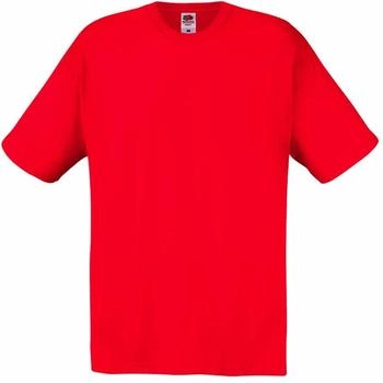 Fruit of the Loom Original Full Cut T-Shirt XL rot