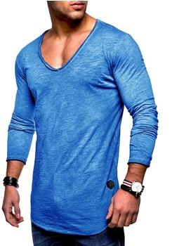 behype Langarmshirt NUKE L S hellblau