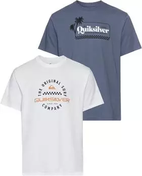 Quiksilver post it rokelia short sleeve pack doppelpack t-shirt