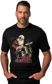 JP 1880 T-Shirt X-Mas Print Rundhals