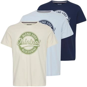 Blend Klassisches T-Shirt rundhals mix colors