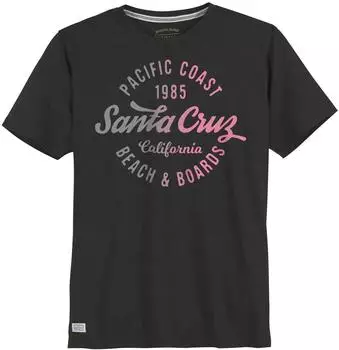 Redfield t-shirt schwarz print santa cruz