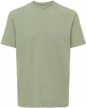 Only & Sons Onskian Life Reg Seersucker ss tee noos seagrass