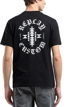Replay M3023 T-Shirt 098 schwarz
