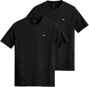 Levi's T-Shirt 2er Pack schwarz