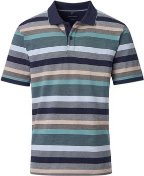 CASAMODA Regular Fit Poloshirt kurzarm blau