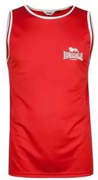 Lonsdale Amateur ärmelloses T-shirt rot