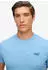 Superdry Essential Logo Emb Tee blau heller blau meliert