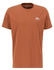 Alpha Industries Basic T Small Logo T-Shirt (188505) hazel brown