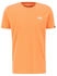 Alpha Industries Basic T Small Logo T-Shirt (188505) tangerine
