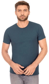 Trigema Slim Fit T-Shirt aus DELUXE Baumwolle (53767363) jeans-melange