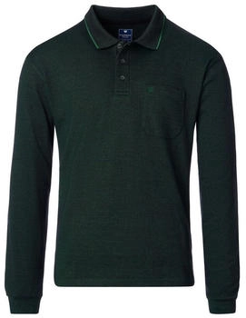 Redmond Regular Fit Longsleeve Poloshirt (252880700) grün