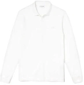 Lacoste Paris Poloshirt Regular Fit Stretch Baumwolle Piqu&eacute; (PH2481) weiss