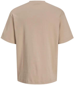 Jack & Jones Urban Edge Kurzarm O-Ausschnitt T-Shirt (12254412) cappuccino