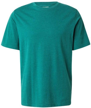 Jack & Jones Organic Melange Kurzarm O-Ausschnitt T-Shirt (12222887) jade