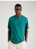 Jack & Jones Organic Melange Kurzarm O-Ausschnitt T-Shirt (12222887) jade