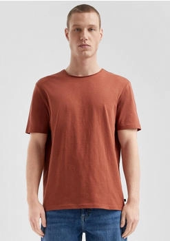 s.Oliver Baumwollshirt mit Flammgarn-Struktur (2171736) rot