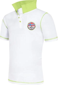 Nebulus Entertain Poloshirt weiß