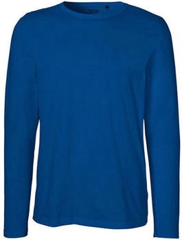 Neutral Bio-Langarmshirt mit Rundhalsausschnitt (O61050) royal