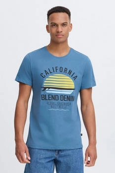 Blend BHCalifo Klassisches T-Shirt mit Rundhalsausschnitt federal blue